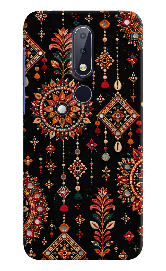 Boho Noir Nokia 6.1 plus Hard Case Back Cover by Casekaro