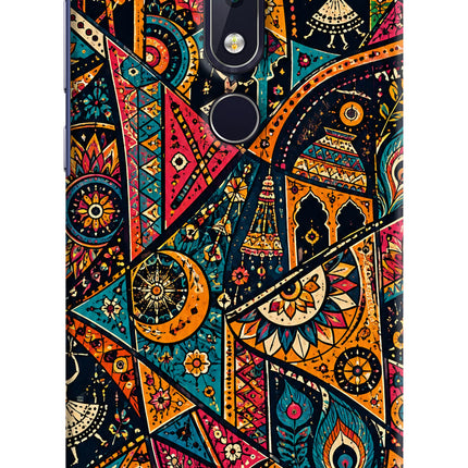 Folk Print Nokia 6.1 plus Back Cover