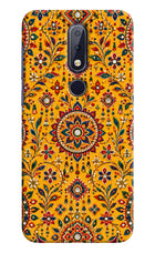 Sunlit Aura Nokia 6.1 plus Hard Case Back Cover by Casekaro