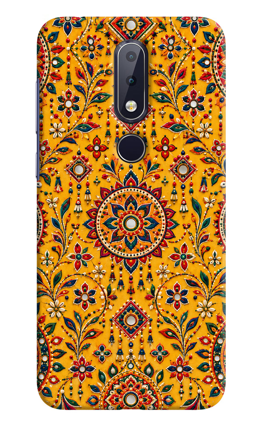Sunlit Aura Nokia 6.1 plus Back Cover, Hard case