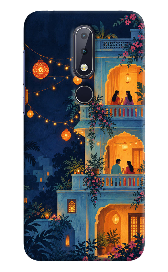 Balcony Glow Nokia 6.1 plus Back Cover