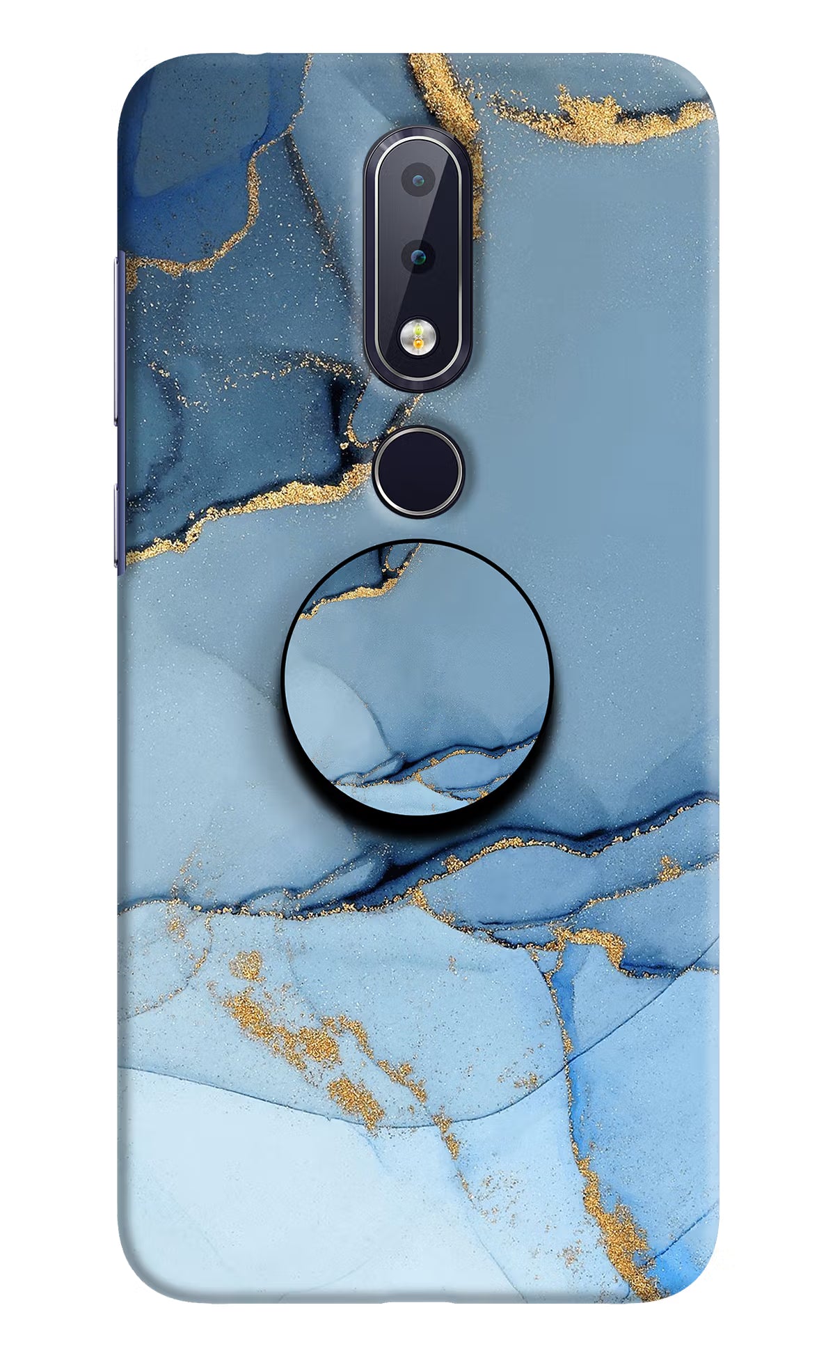 Blue Marble Nokia 6.1 plus Pop Case by Casekaro
