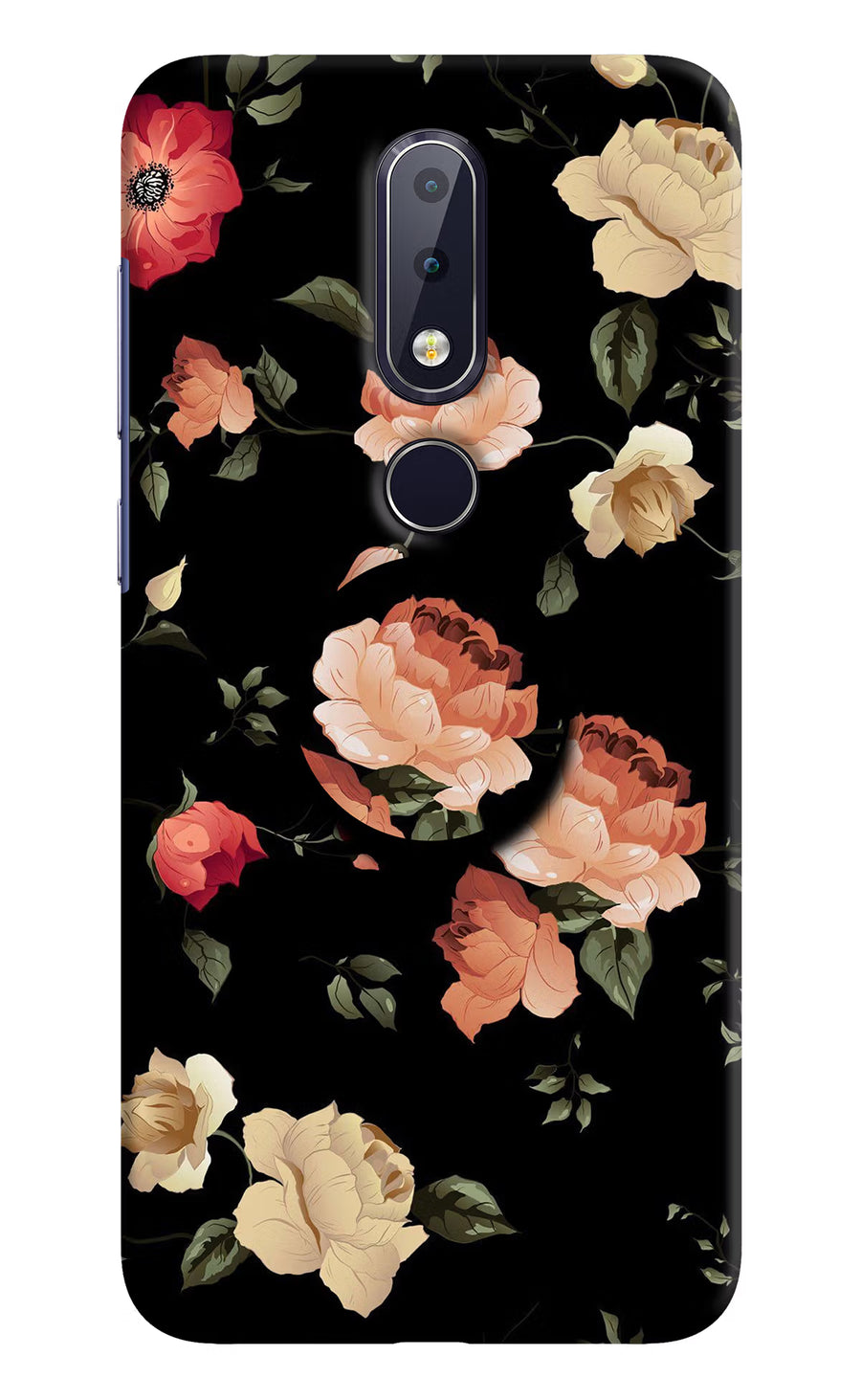 Flowers Nokia 6.1 plus Pop Case, Hard case