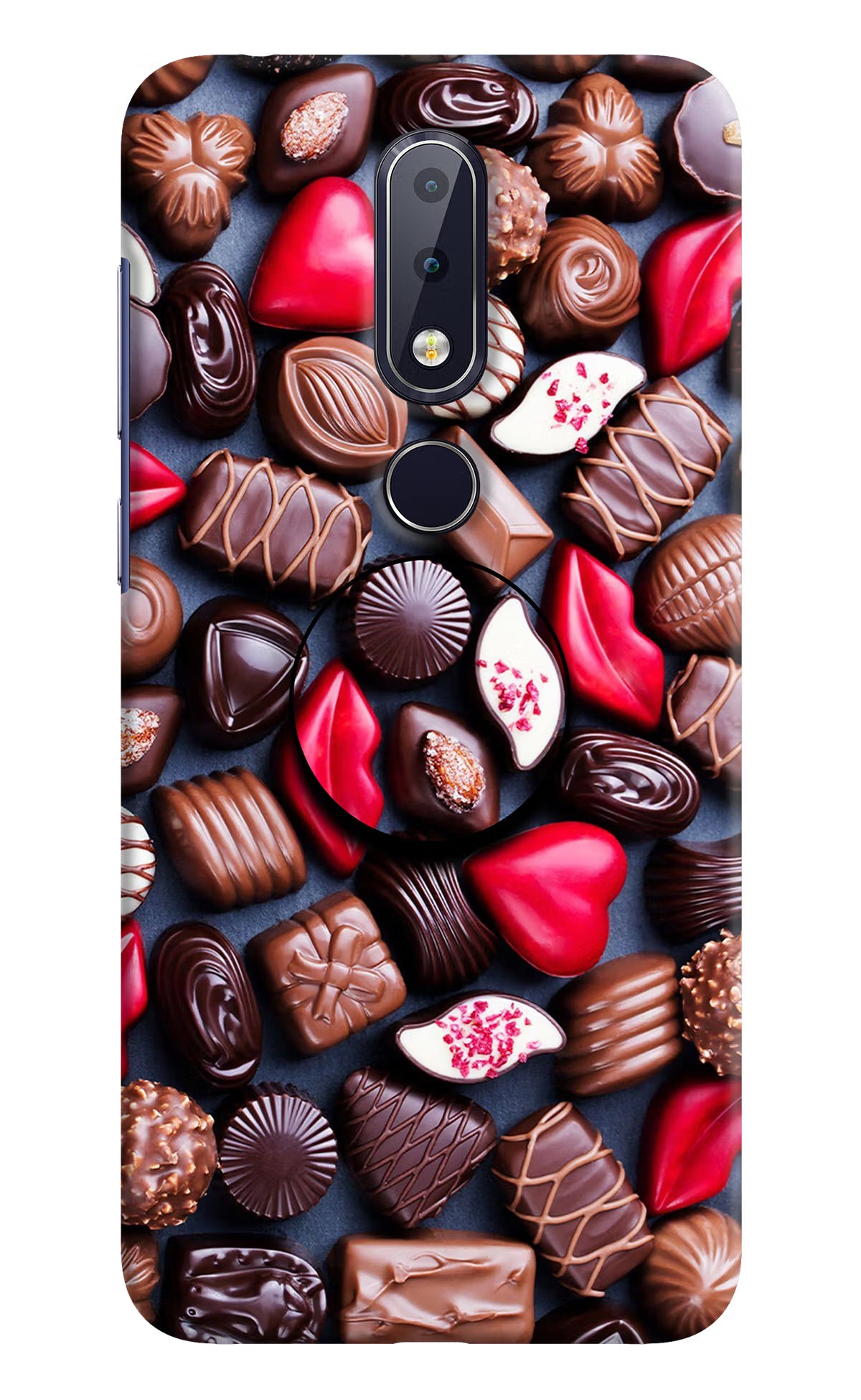 Chocolates Nokia 6.1 plus Pop Case by Casekaro