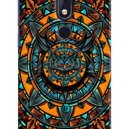 Angry Owl Nokia 6.1 plus Pop Case by Casekaro