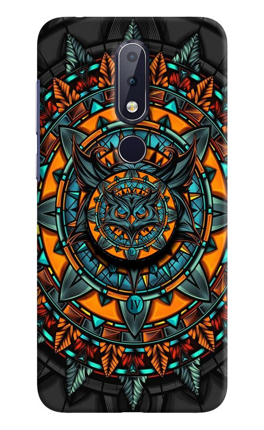 Angry Owl Nokia 6.1 plus Pop Case by Casekaro