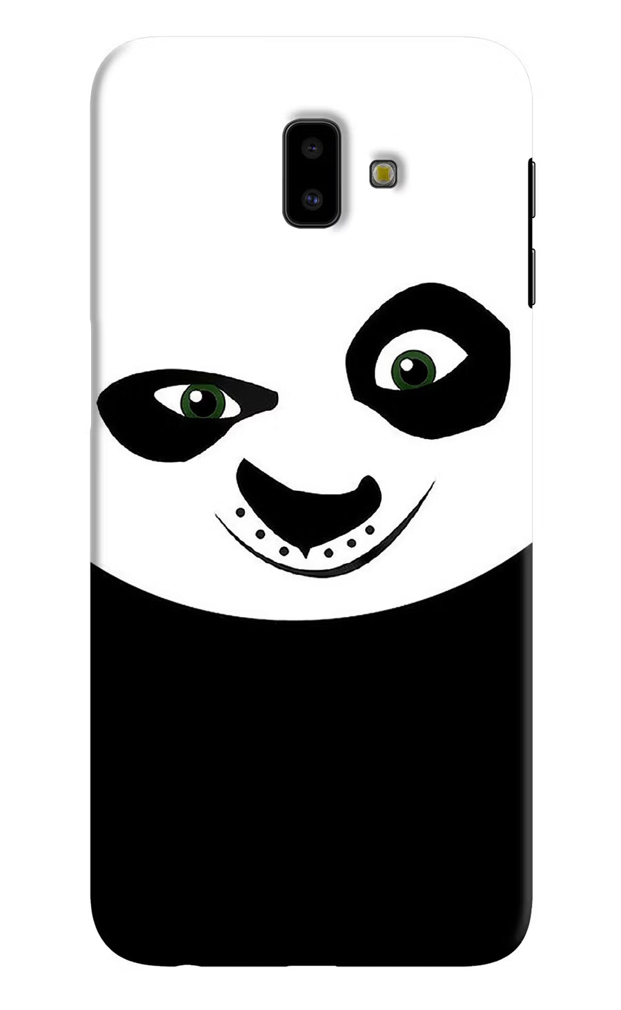 Panda Samsung J6 plus Back Cover, Hard case