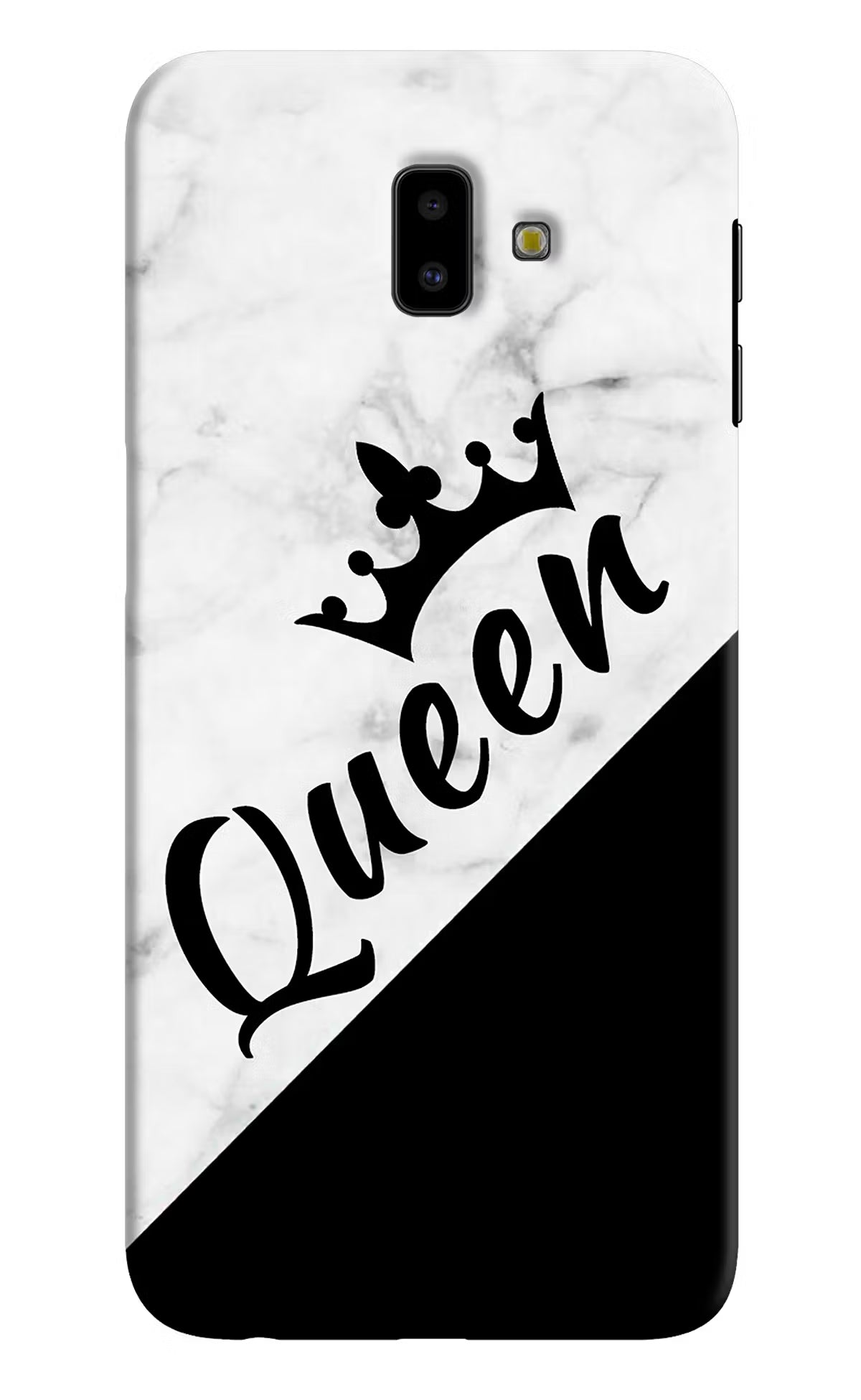 Queen Samsung J6 plus Hard Case Back Cover by Casekaro