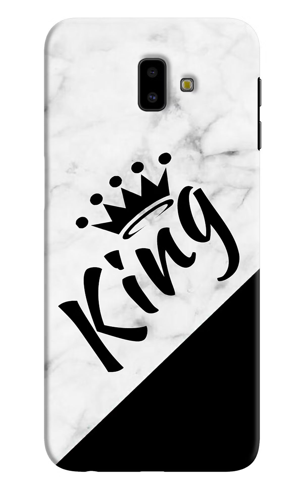 King Samsung J6 plus Hard Case Back Cover by Casekaro