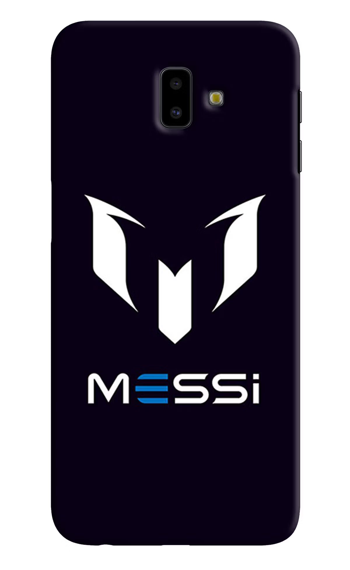 Messi Logo Samsung J6 plus Hard Case Back Cover by Casekaro