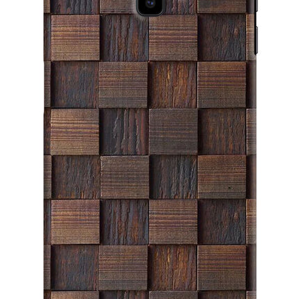 Wooden Cube Design Samsung J6 plus Hard Case Back Cover by Casekaro