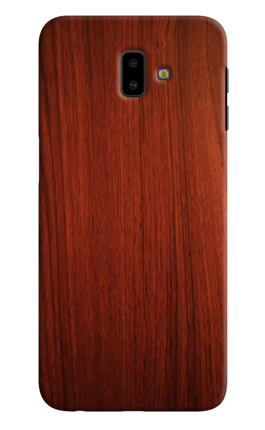 Wooden Plain Pattern Samsung J6 plus Hard Case Back Cover by Casekaro