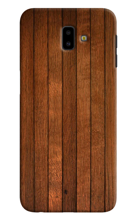 Wooden Artwork Bands Samsung J6 plus Hard Case Back Cover by Casekaro