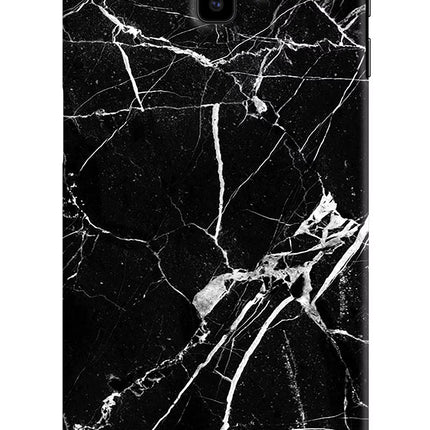 Black Marble Pattern Samsung J6 plus Hard Case Back Cover by Casekaro