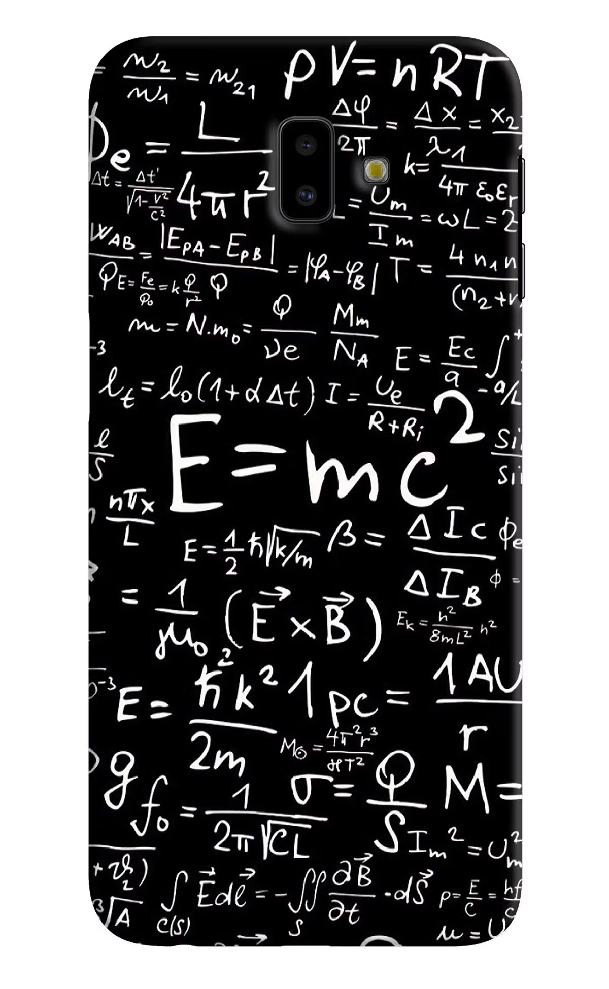 Physics Formula Samsung J6 plus Hard Case Back Cover by Casekaro