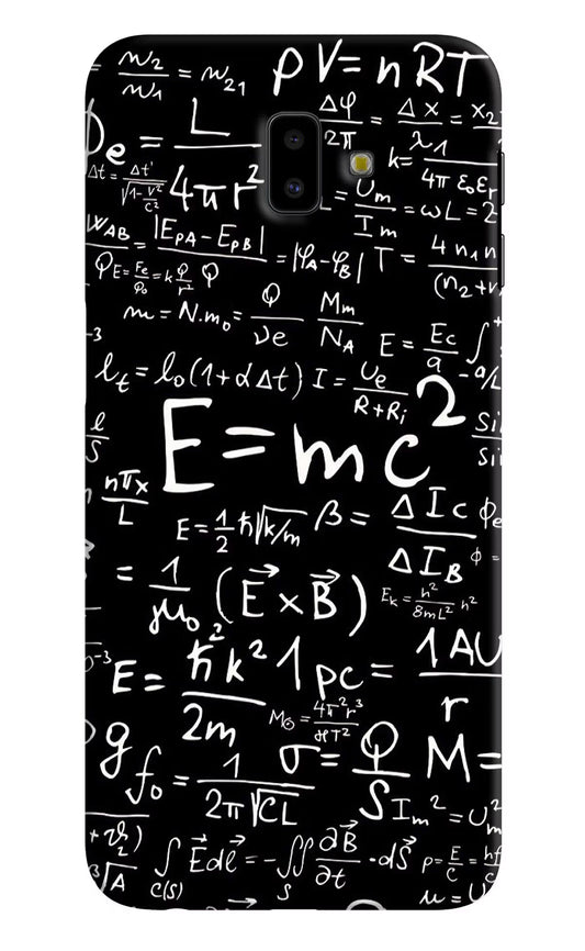 Physics Formula Samsung J6 plus Hard Case Back Cover by Casekaro