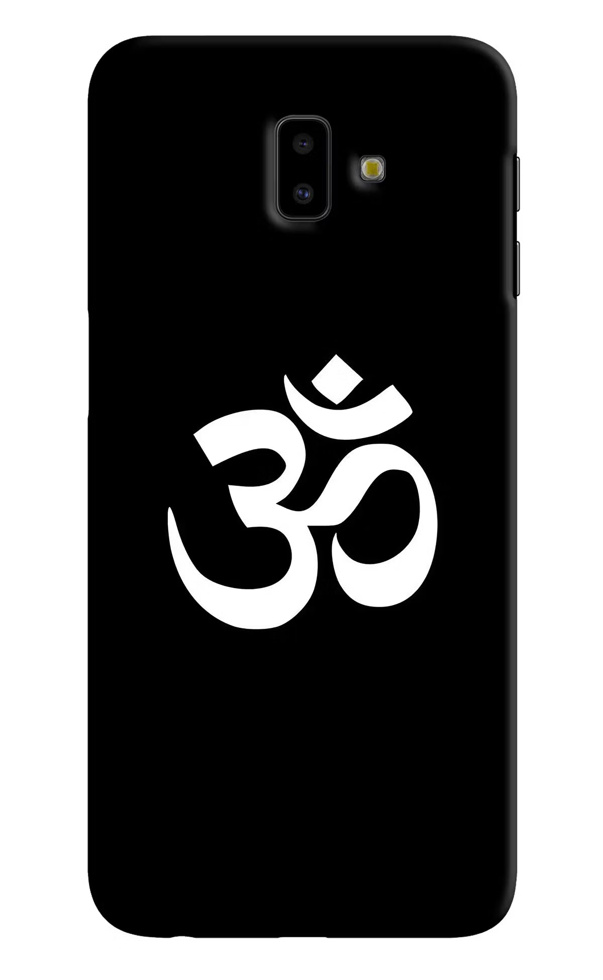Om Samsung J6 plus Hard Case Back Cover by Casekaro