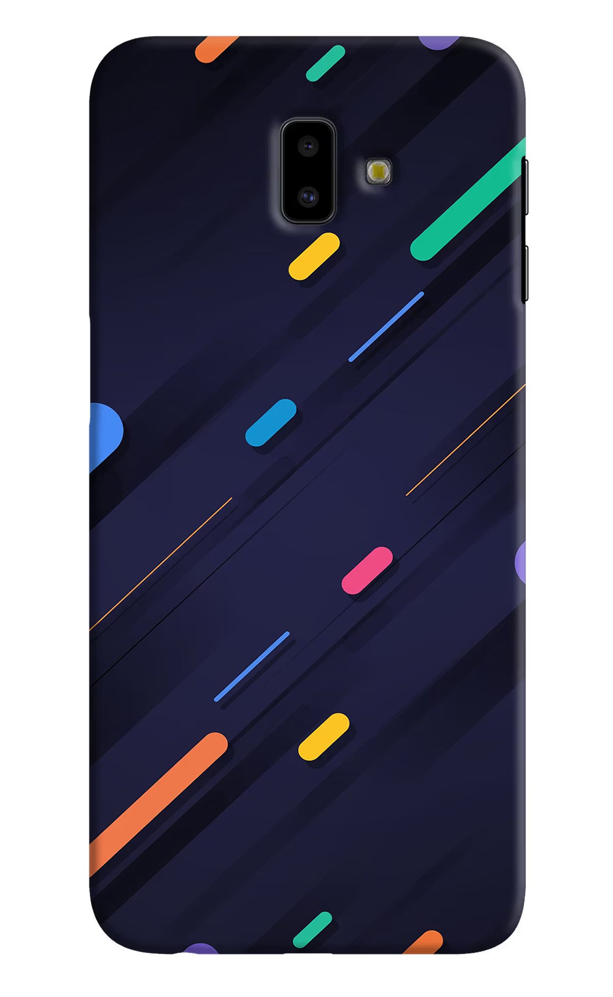 Abstract Design Samsung J6 plus Hard Case Back Cover by Casekaro