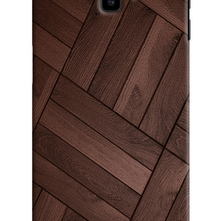 Wooden Texture Design Samsung J6 plus Hard Case Back Cover by Casekaro