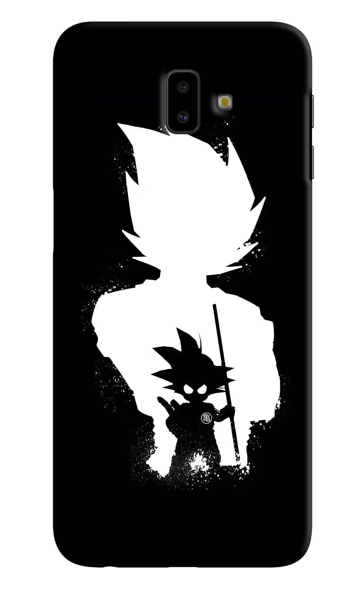 Goku Shadow Samsung J6 plus Hard Case Back Cover by Casekaro