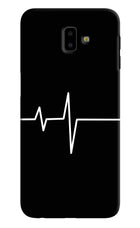 Heart Beats Samsung J6 plus Hard Case Back Cover by Casekaro