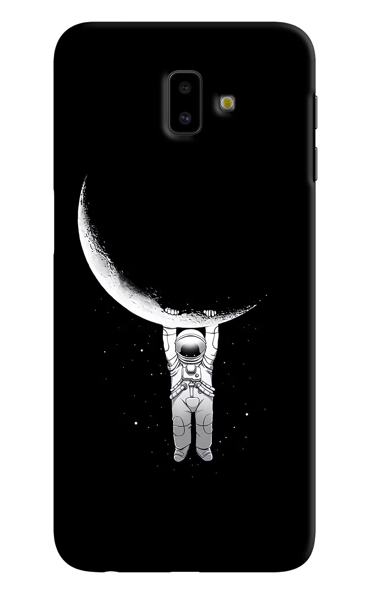 Moon Space Samsung J6 plus Hard Case Back Cover by Casekaro