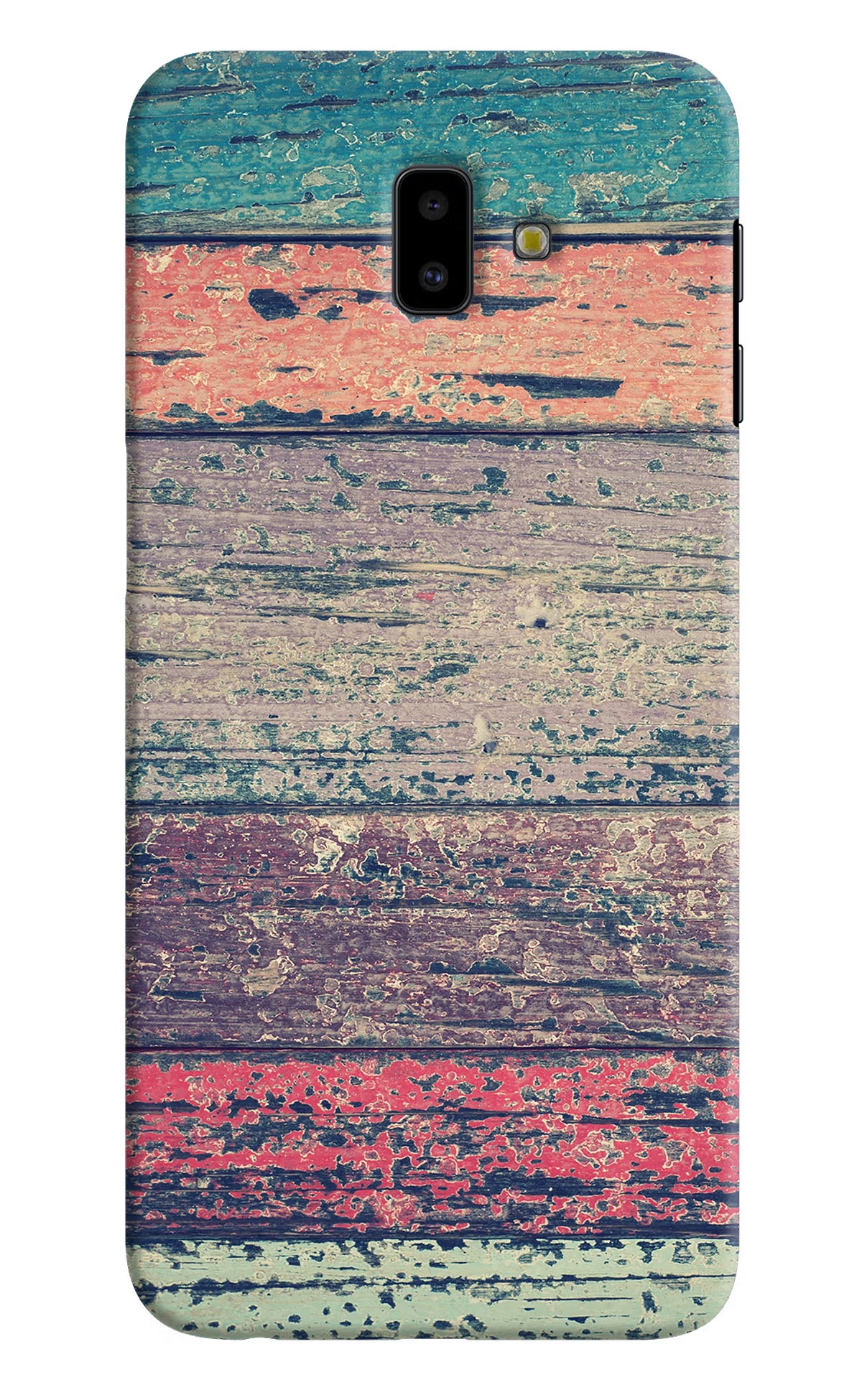 Colourful Wall Samsung J6 plus Hard Case Back Cover by Casekaro