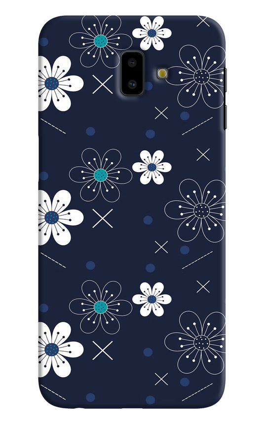 Flowers Samsung J6 plus Hard Case Back Cover by Casekaro