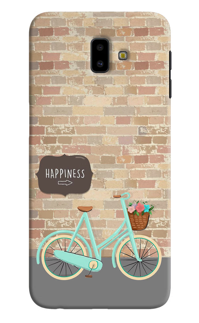 Happiness Artwork Samsung J6 plus Hard Case Back Cover by Casekaro