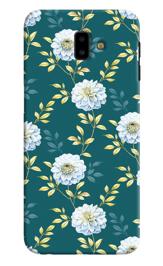Flowers Samsung J6 plus Hard Case Back Cover by Casekaro