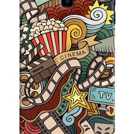 Cinema Abstract Samsung J6 plus Hard Case Back Cover by Casekaro
