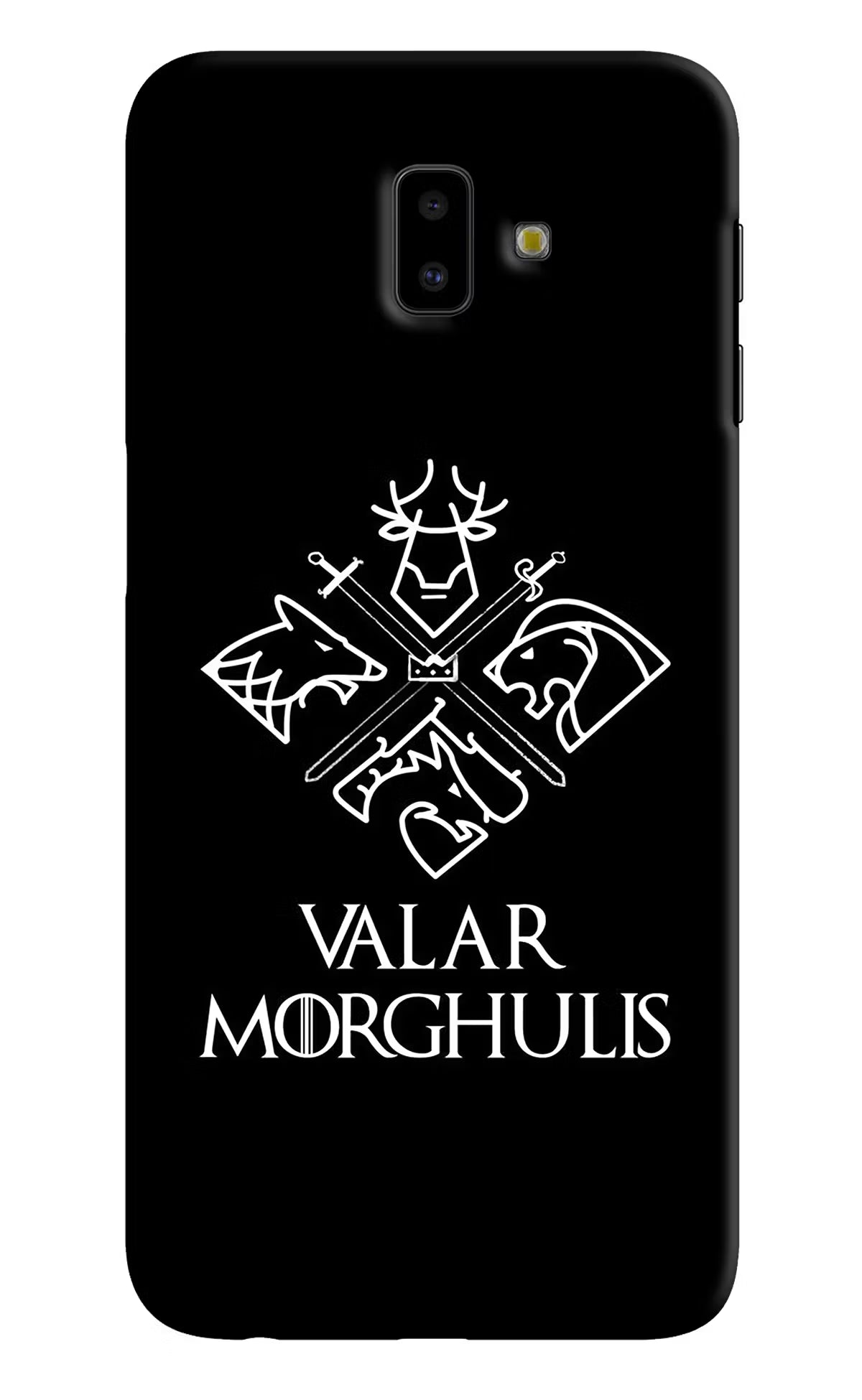 Valar Morghulis | Game Of Thrones Samsung J6 plus Hard Case Back Cover by Casekaro