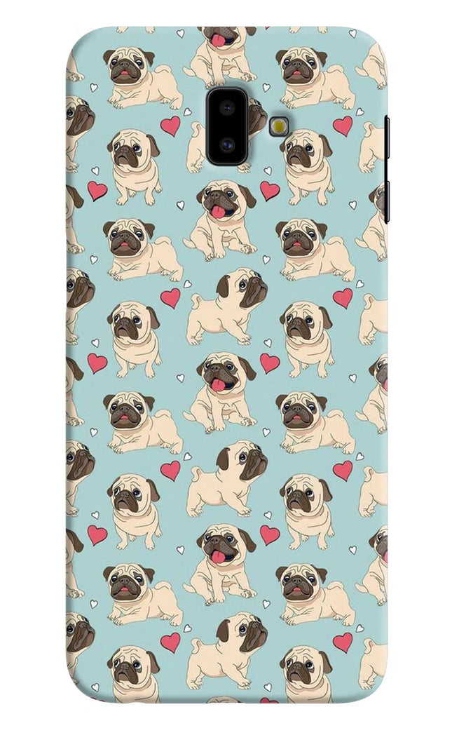 Pug Dog Samsung J6 plus Hard Case Back Cover by Casekaro