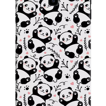 Cute Panda Samsung J6 plus Hard Case Back Cover by Casekaro