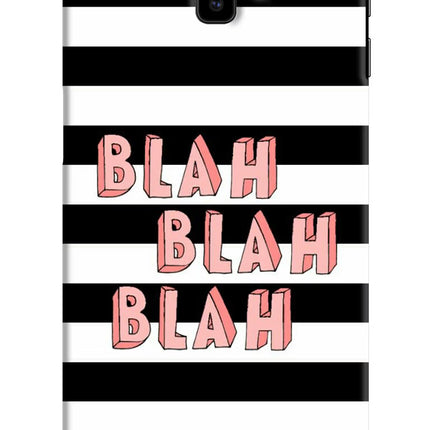 Blah Blah Blah Samsung J6 plus Hard Case Back Cover by Casekaro
