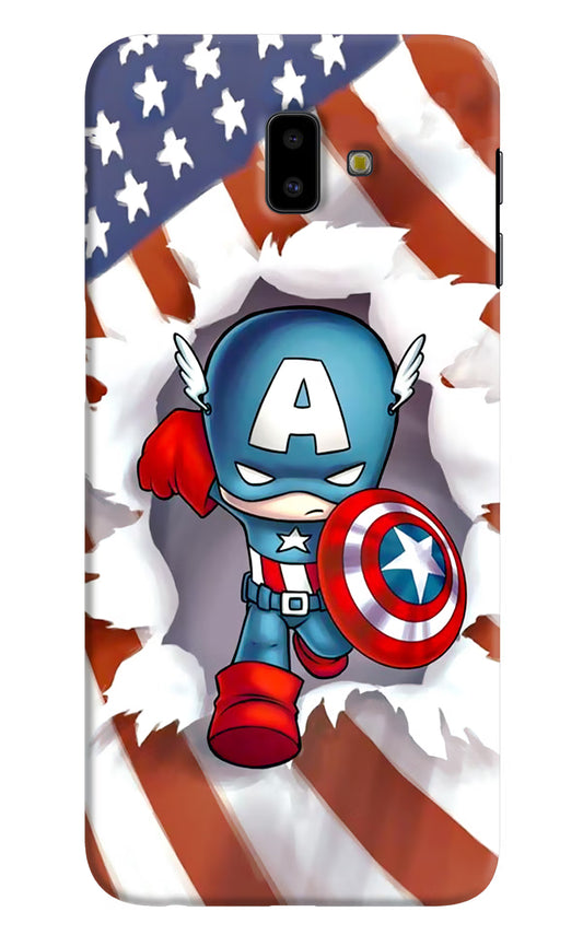 Captain America Samsung J6 plus Hard Case Back Cover by Casekaro