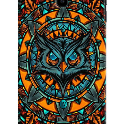 Angry Owl Art Samsung J6 plus Hard Case Back Cover by Casekaro