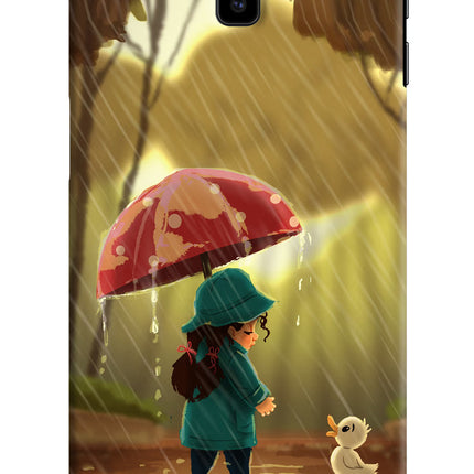 Rainy Day Samsung J6 plus Hard Case Back Cover by Casekaro