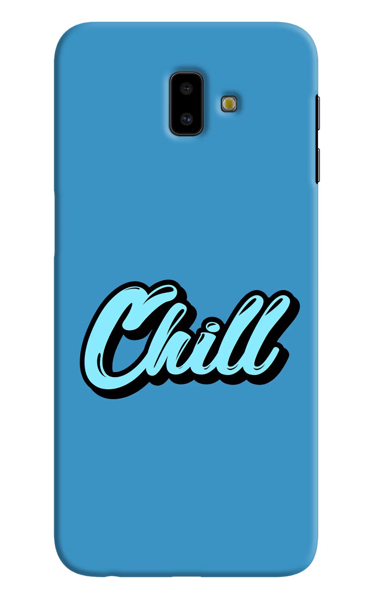 Chill Samsung J6 plus Hard Case Back Cover by Casekaro