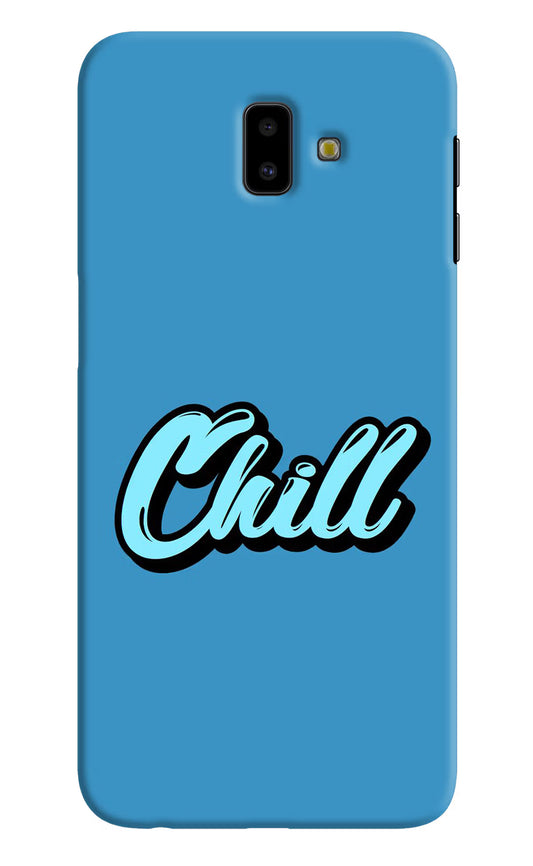 Chill Samsung J6 plus Hard Case Back Cover by Casekaro