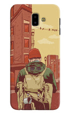 Adventurous Samsung J6 plus Hard Case Back Cover by Casekaro