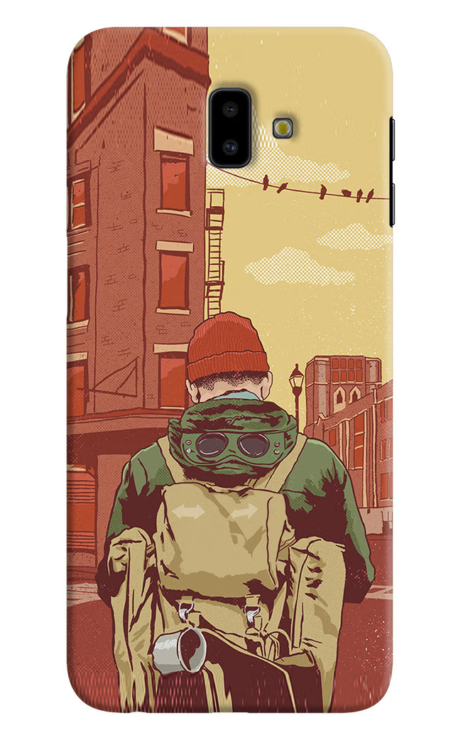 Adventurous Samsung J6 plus Hard Case Back Cover by Casekaro