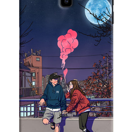 Chilling Couple Samsung J6 plus Hard Case Back Cover by Casekaro