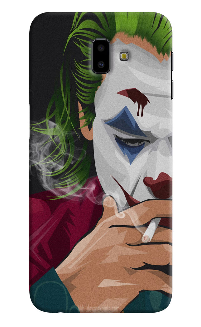 Joker Smoking Samsung J6 plus Hard Case Back Cover by Casekaro