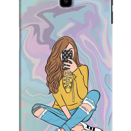 Selfie Girl Samsung J6 plus Hard Case Back Cover by Casekaro