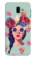 Pretty Girl Samsung J6 plus Hard Case Back Cover by Casekaro