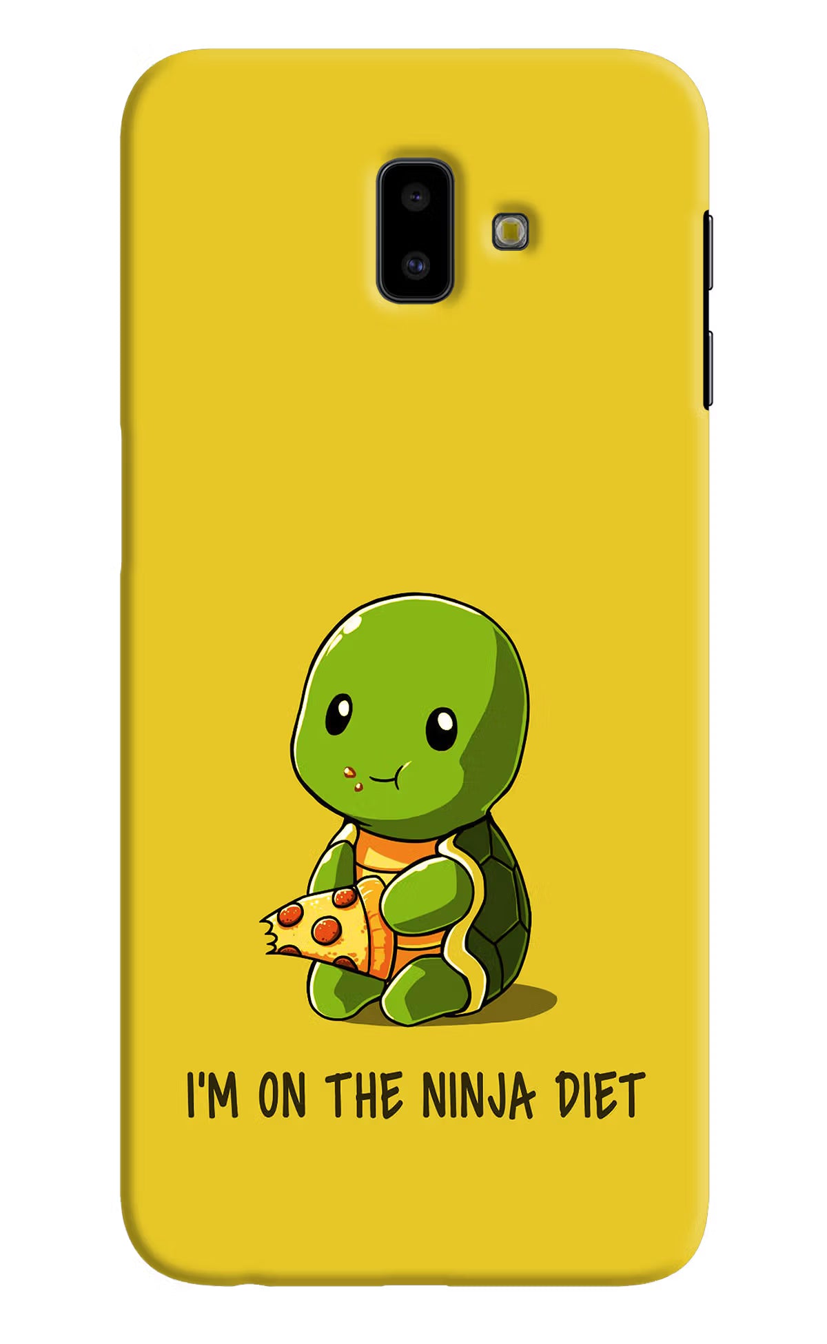 I'm on Ninja Diet Samsung J6 plus Hard Case Back Cover by Casekaro