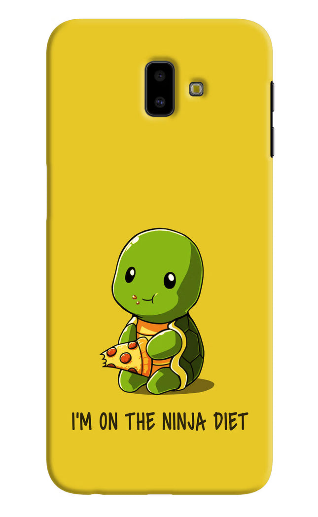 I'm on Ninja Diet Samsung J6 plus Hard Case Back Cover by Casekaro