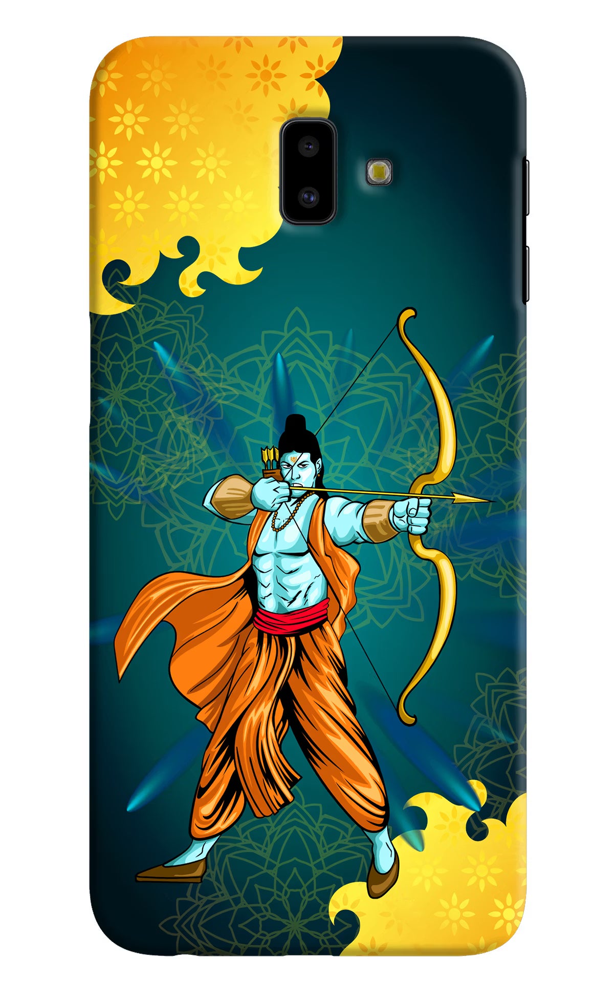 Lord Ram - 6 Samsung J6 plus Hard Case Back Cover by Casekaro