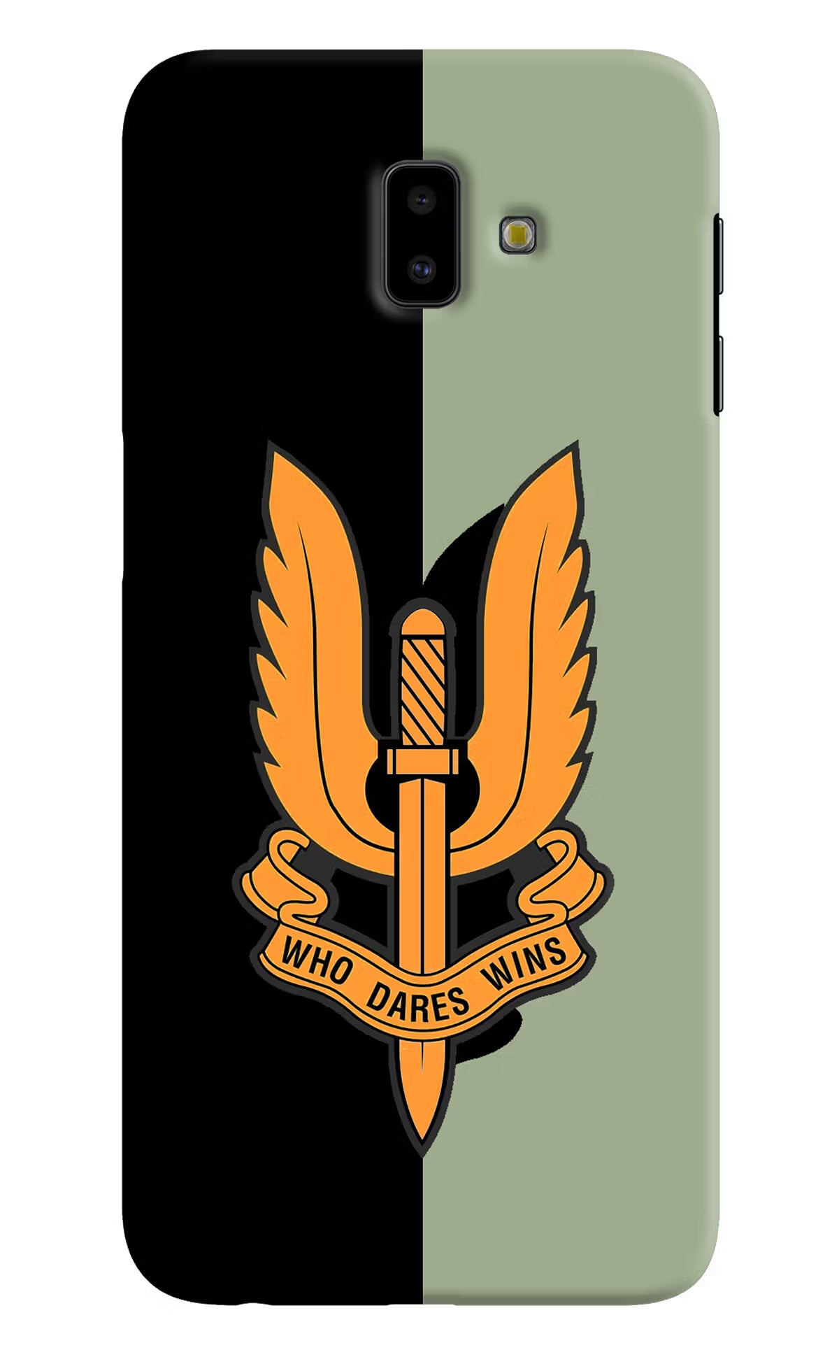 Balidan Logo Samsung J6 plus Hard Case Back Cover by Casekaro